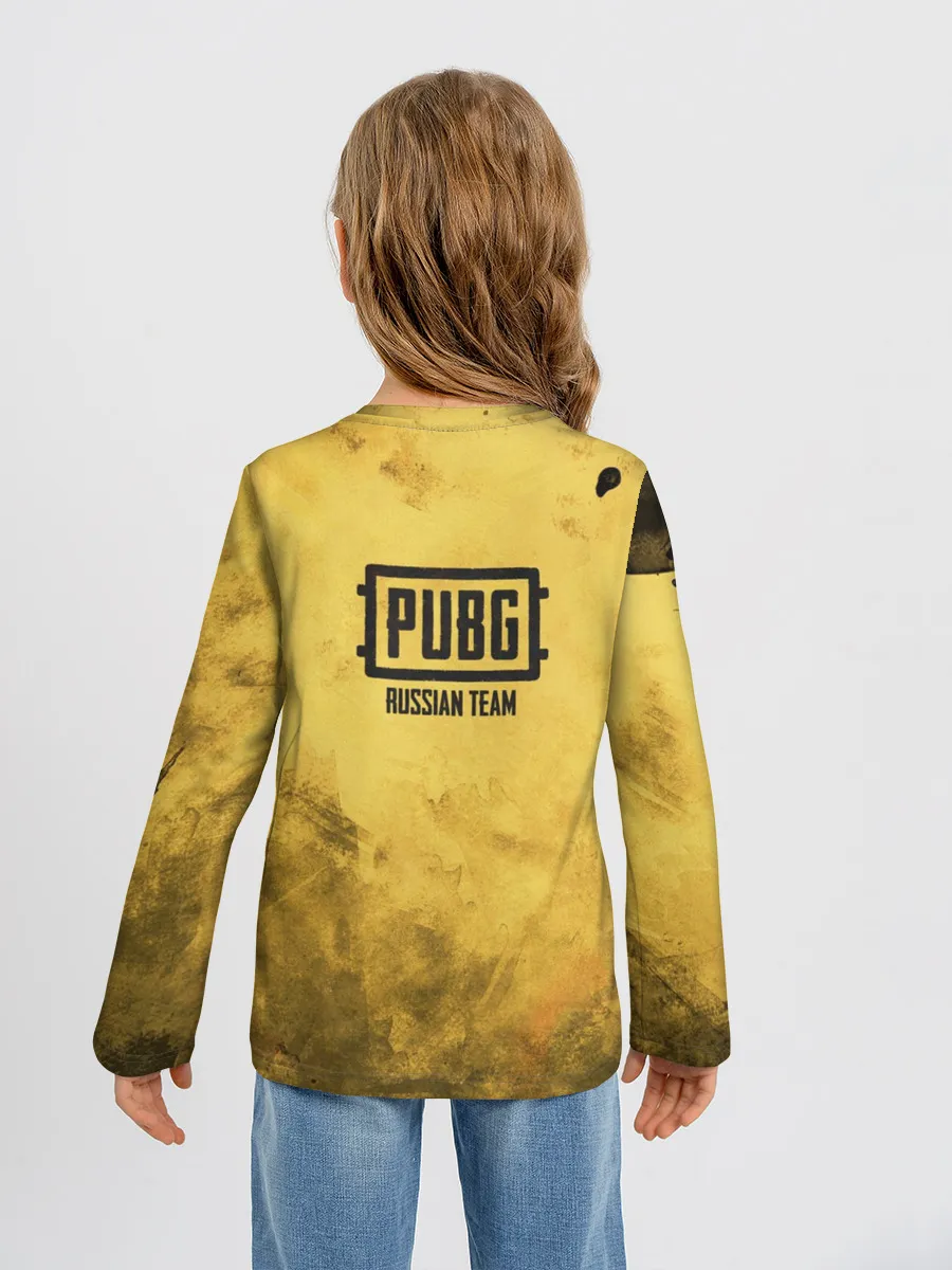 Детский лонгслив / PUBG: Победа вместо обеда