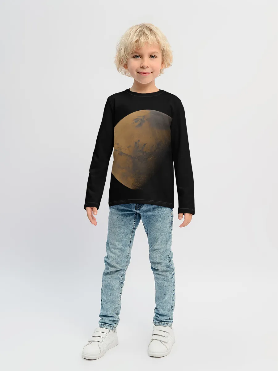 Детский лонгслив / Марс