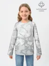 Детский лонгслив / Lite Camouflage Lines