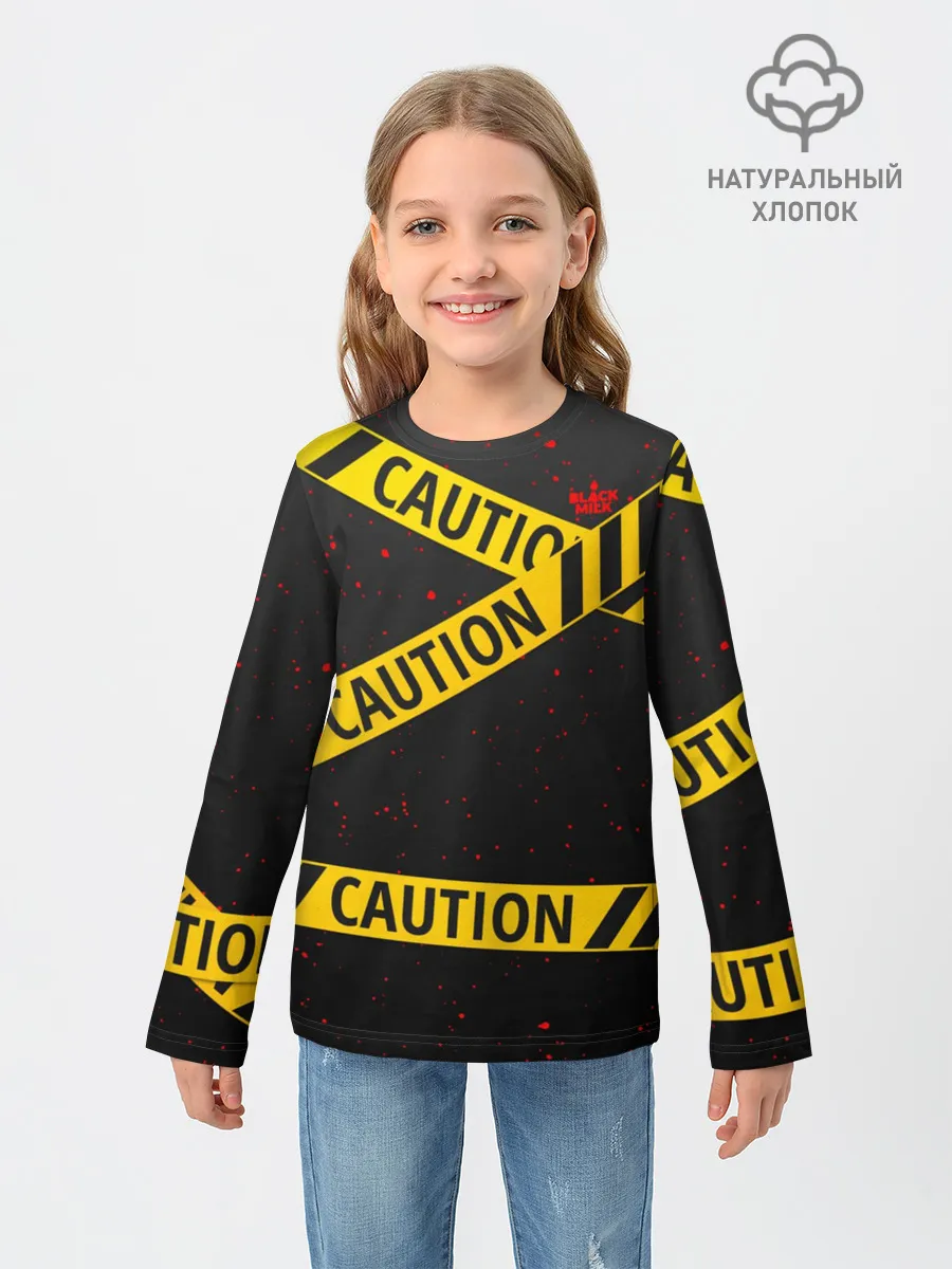 Детский лонгслив / Caution Style