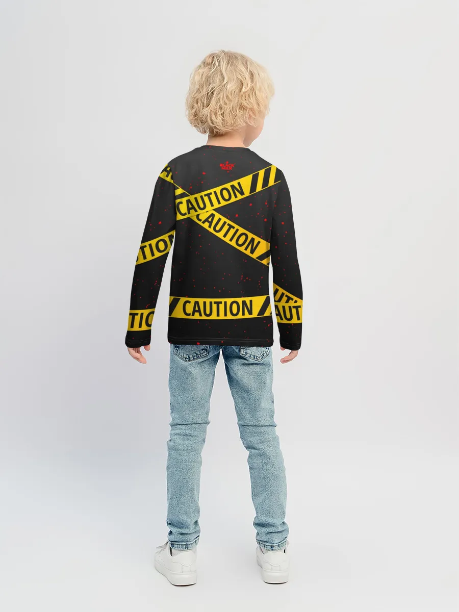 Детский лонгслив / Caution Style