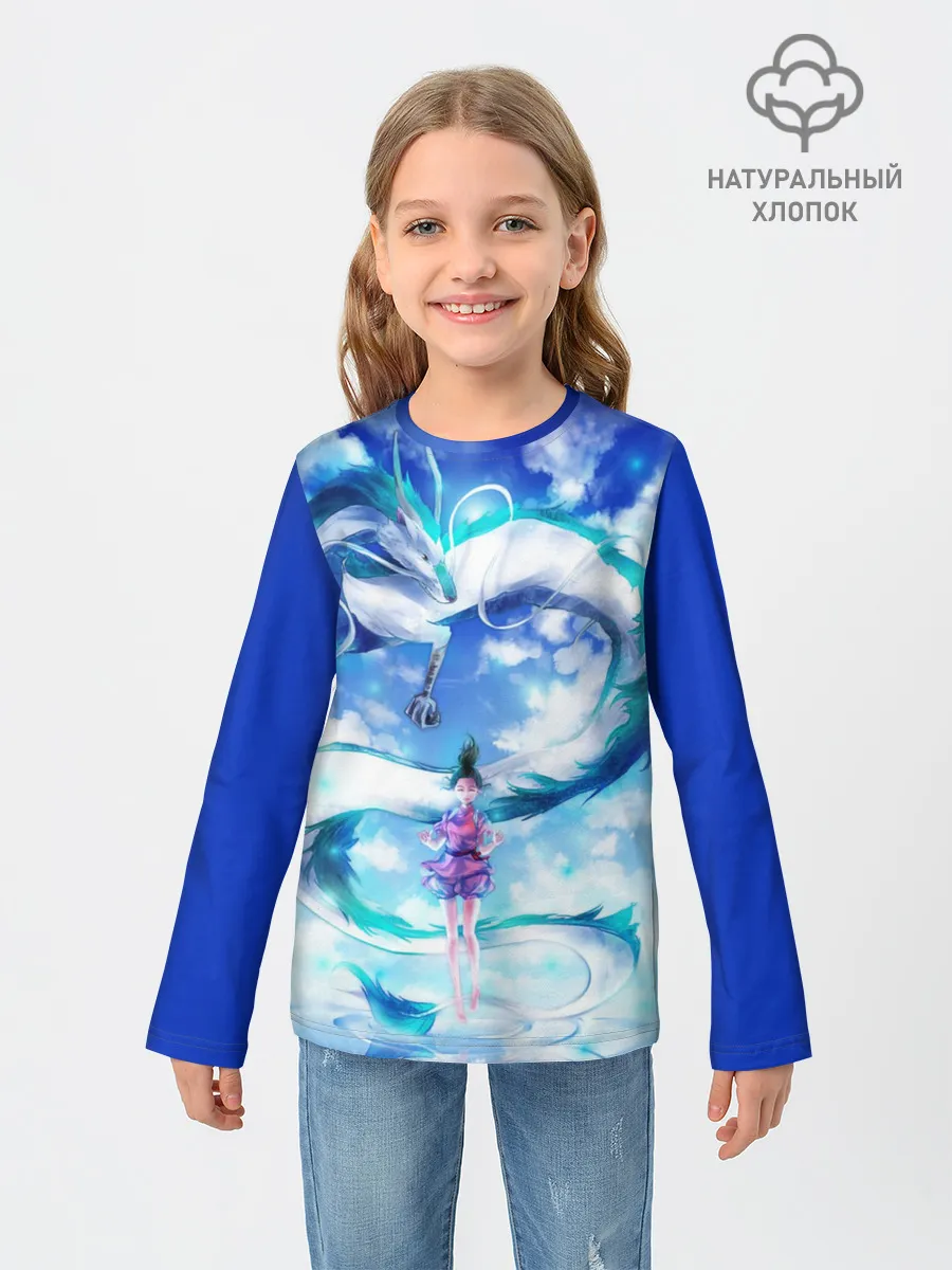 Детский лонгслив / Унесенные призраками_7