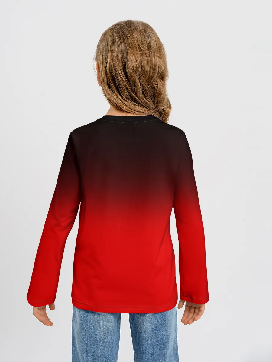 Детский лонгслив / Хаски Крот