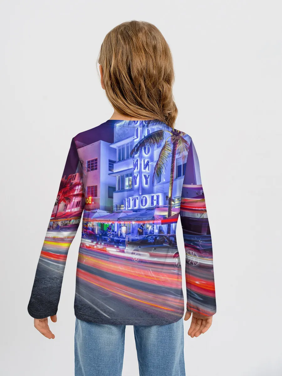 Детский лонгслив / Тимофей в стиле GTA