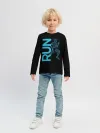 Детский лонгслив / RUN