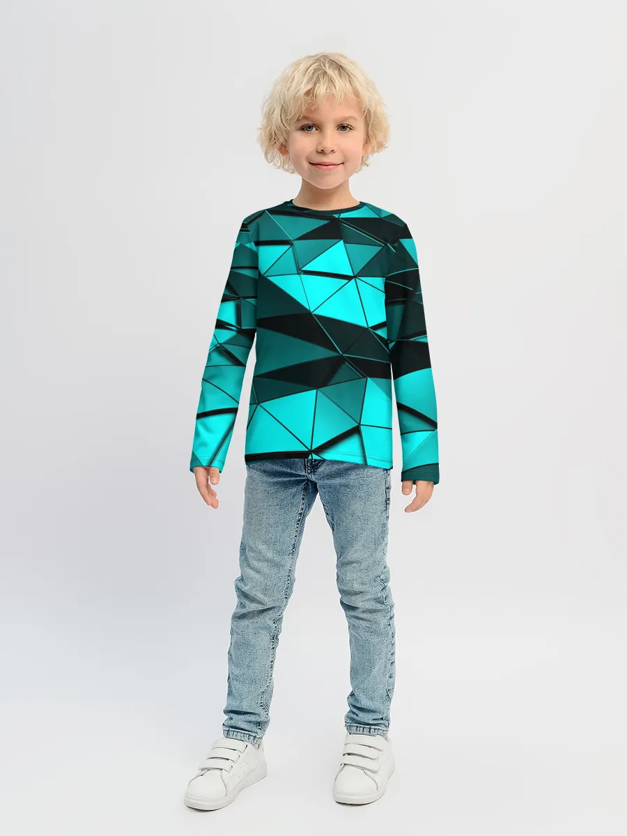 Детский лонгслив / Metalic collection