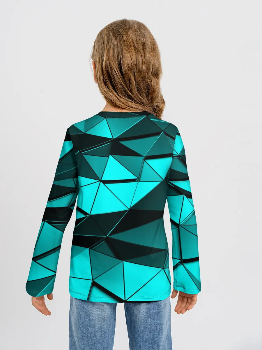 Детский лонгслив / Metalic collection