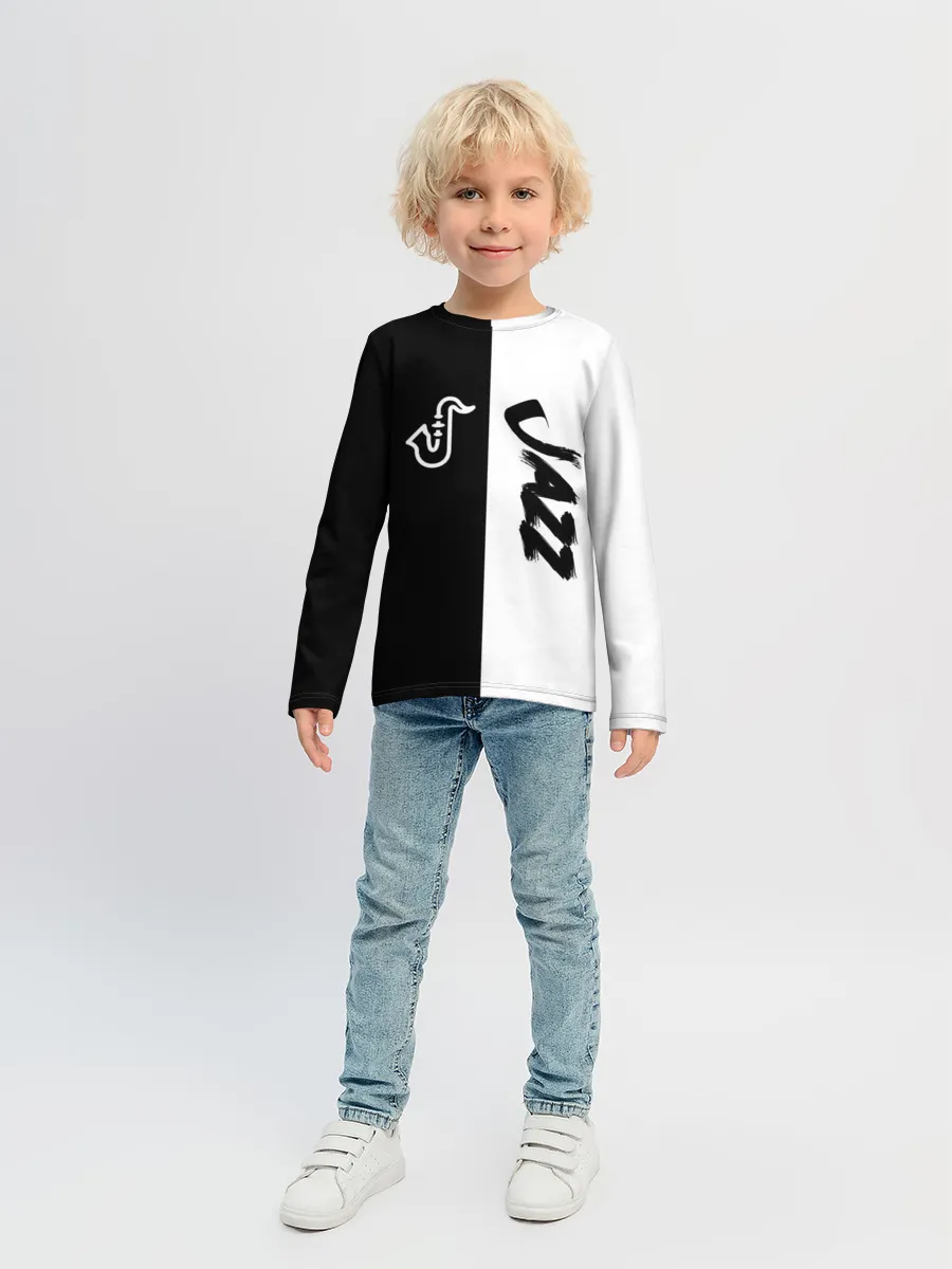 Детский лонгслив / Jazz