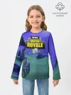Детский лонгслив / Fortnite Night