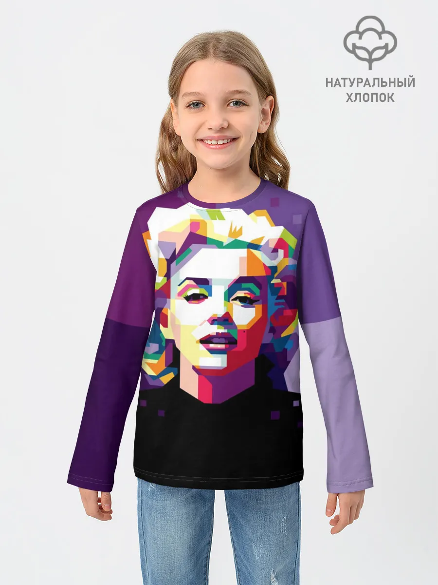 Детский лонгслив / Marilyn Monroe