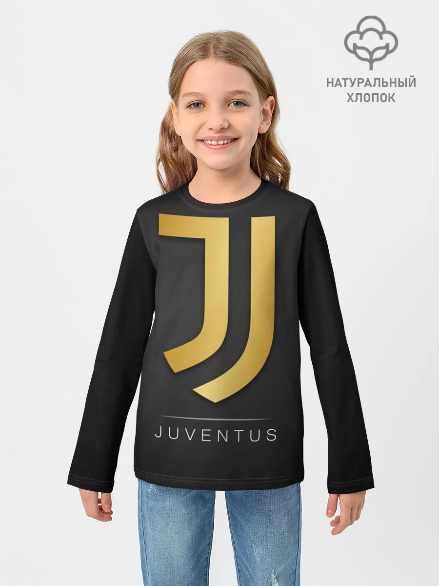 Детский лонгслив / Juventus Gold Edition