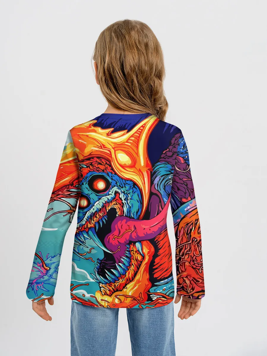 Детский лонгслив / Артём в стиле CS GO