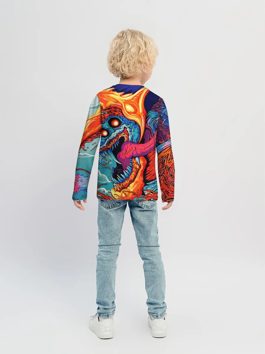 Детский лонгслив / Владимир в стиле CS GO