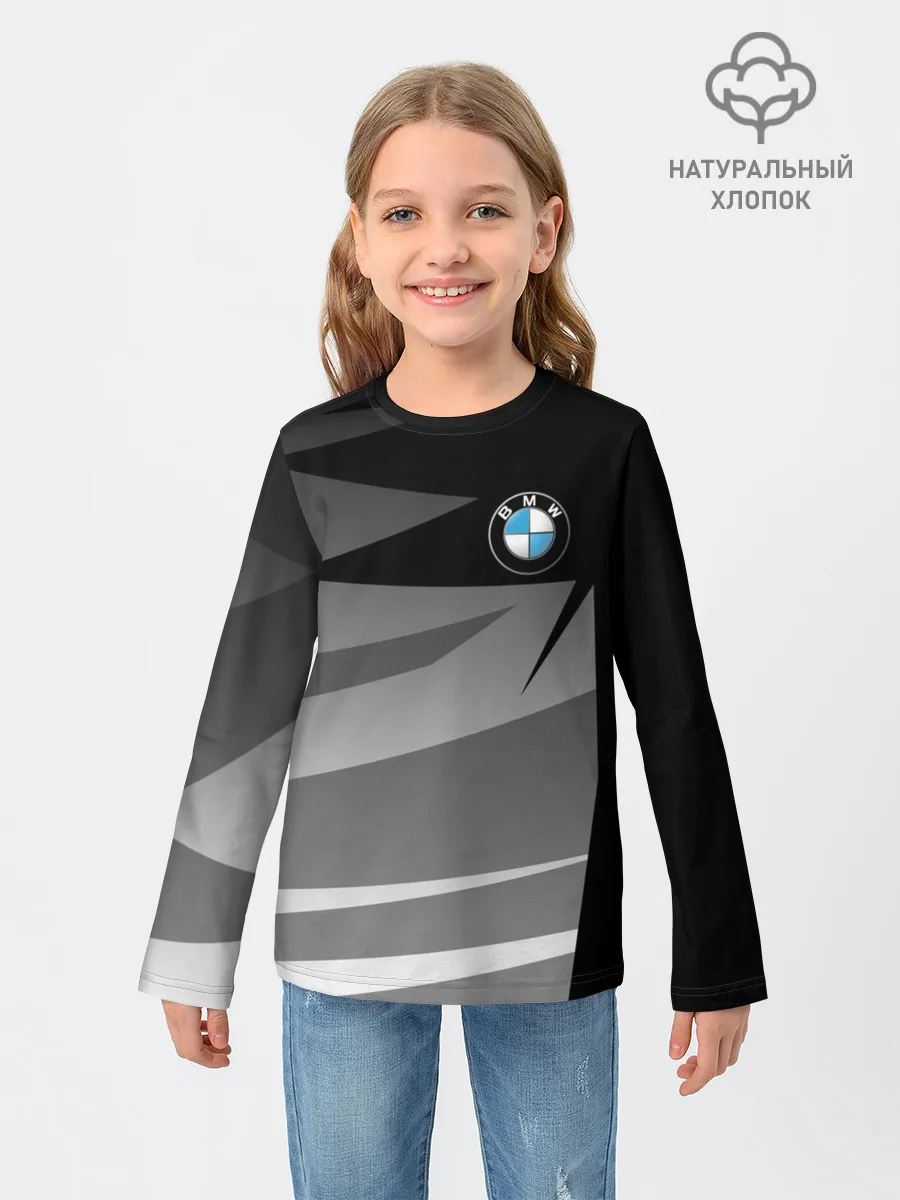 Детский лонгслив / BMW GEOMETRY SPORT