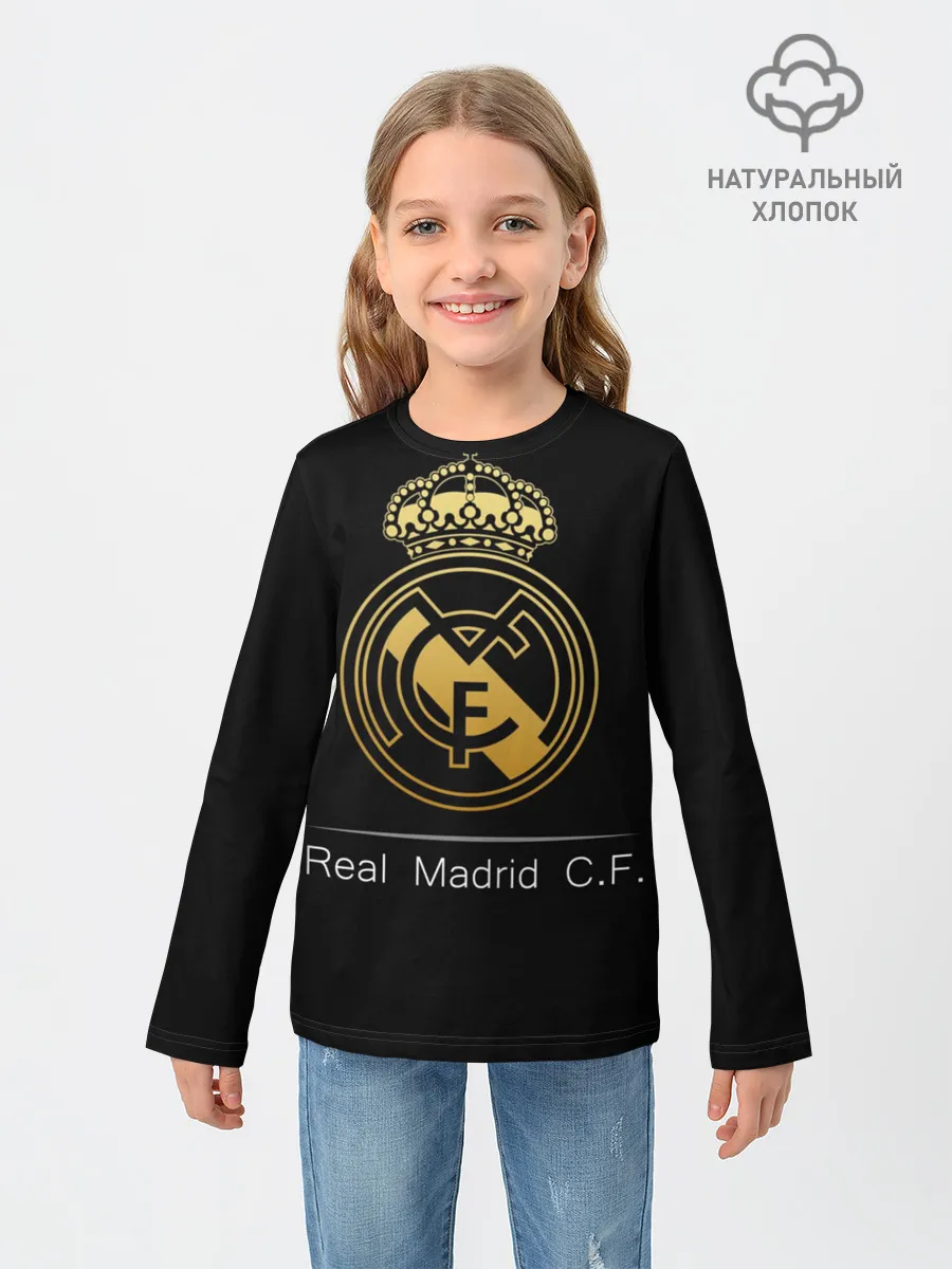 Детский лонгслив / Real Gold Edition