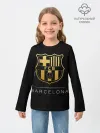 Детский лонгслив / Barcelona Gold Edition