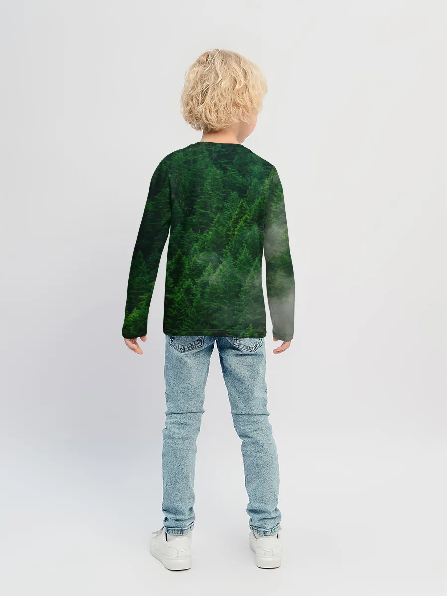 Детский лонгслив / Сибирь