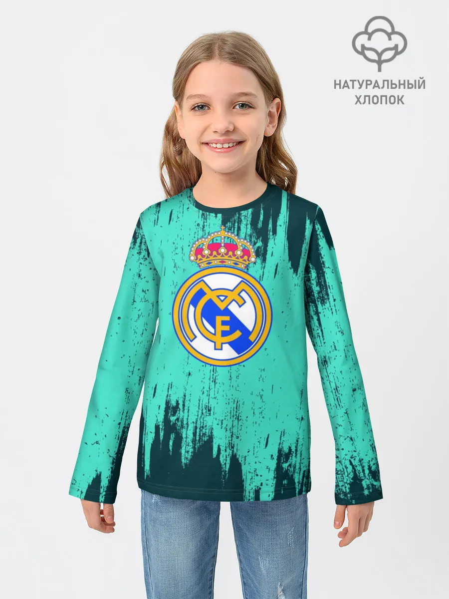 Детский лонгслив / Реал Мадрид