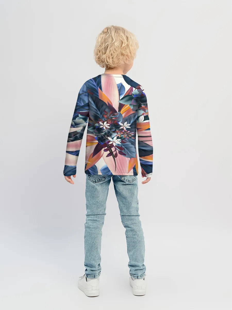 Детский лонгслив / Flower collection