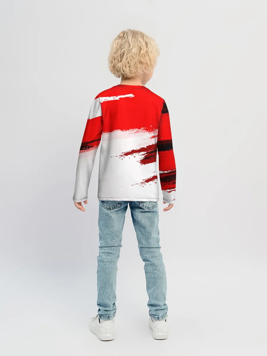 Детский лонгслив / bmw uniform