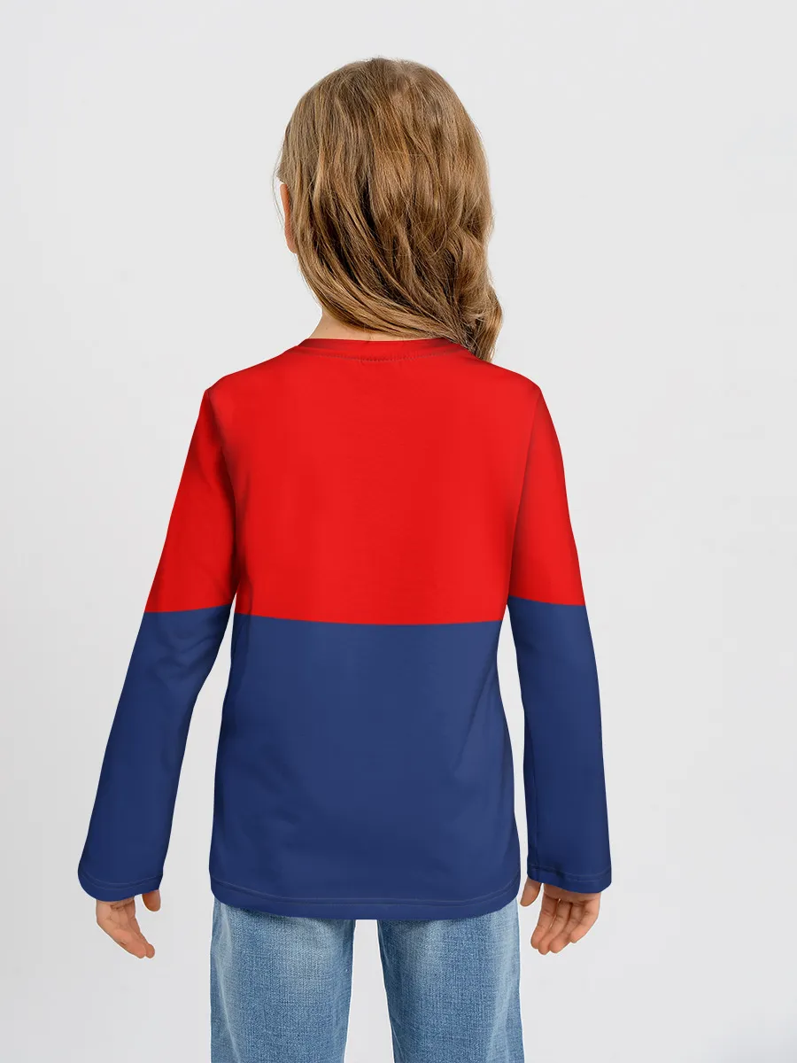 Детский лонгслив / Герб РФ