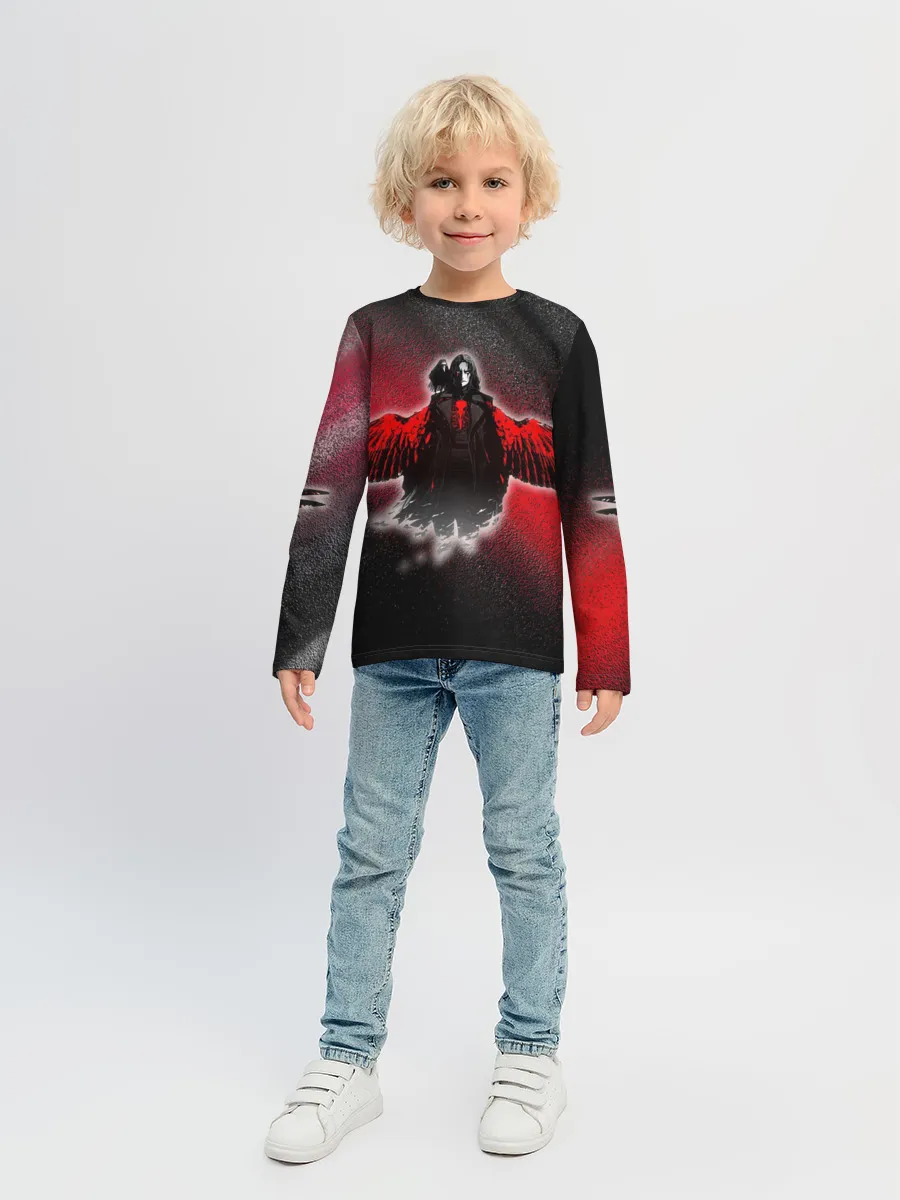 Детский лонгслив / Ворон