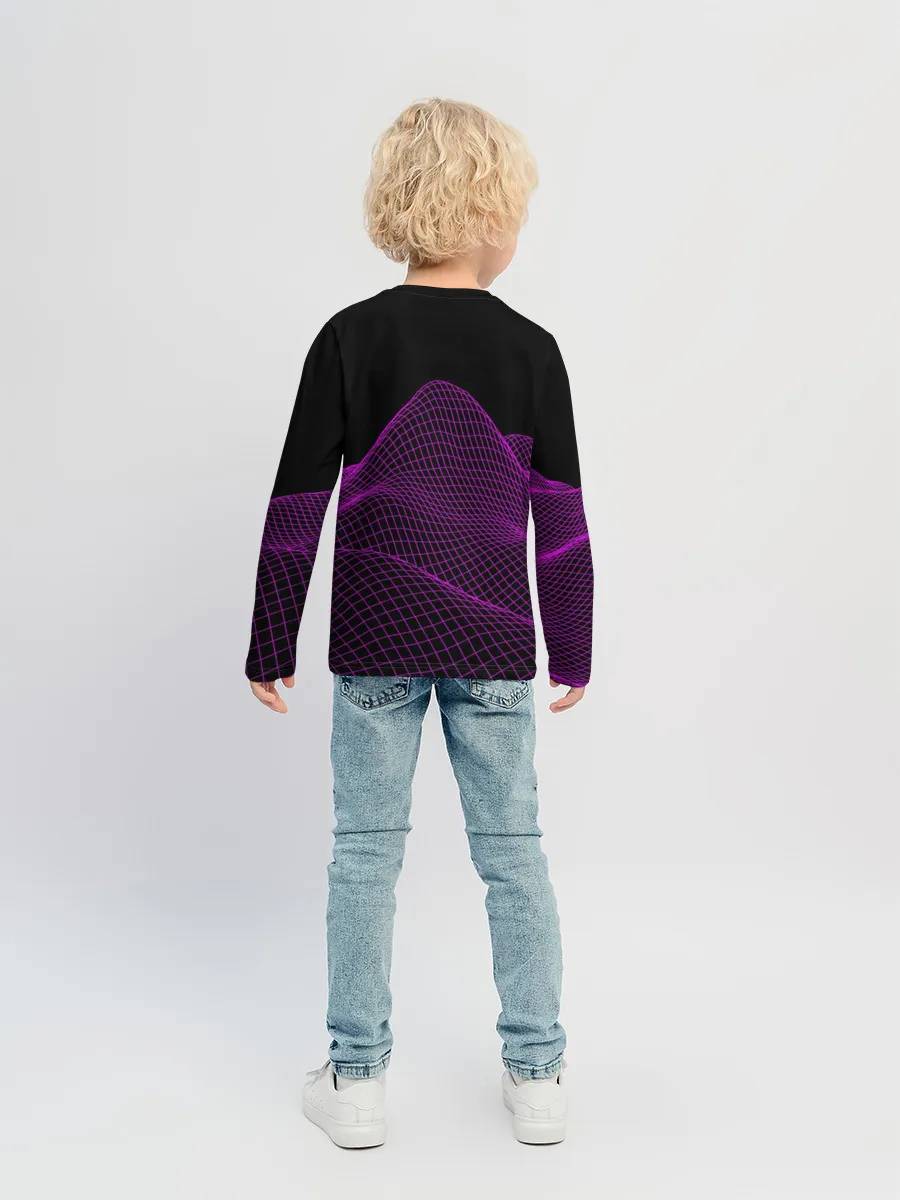 Детский лонгслив / twenty one pilots neon music