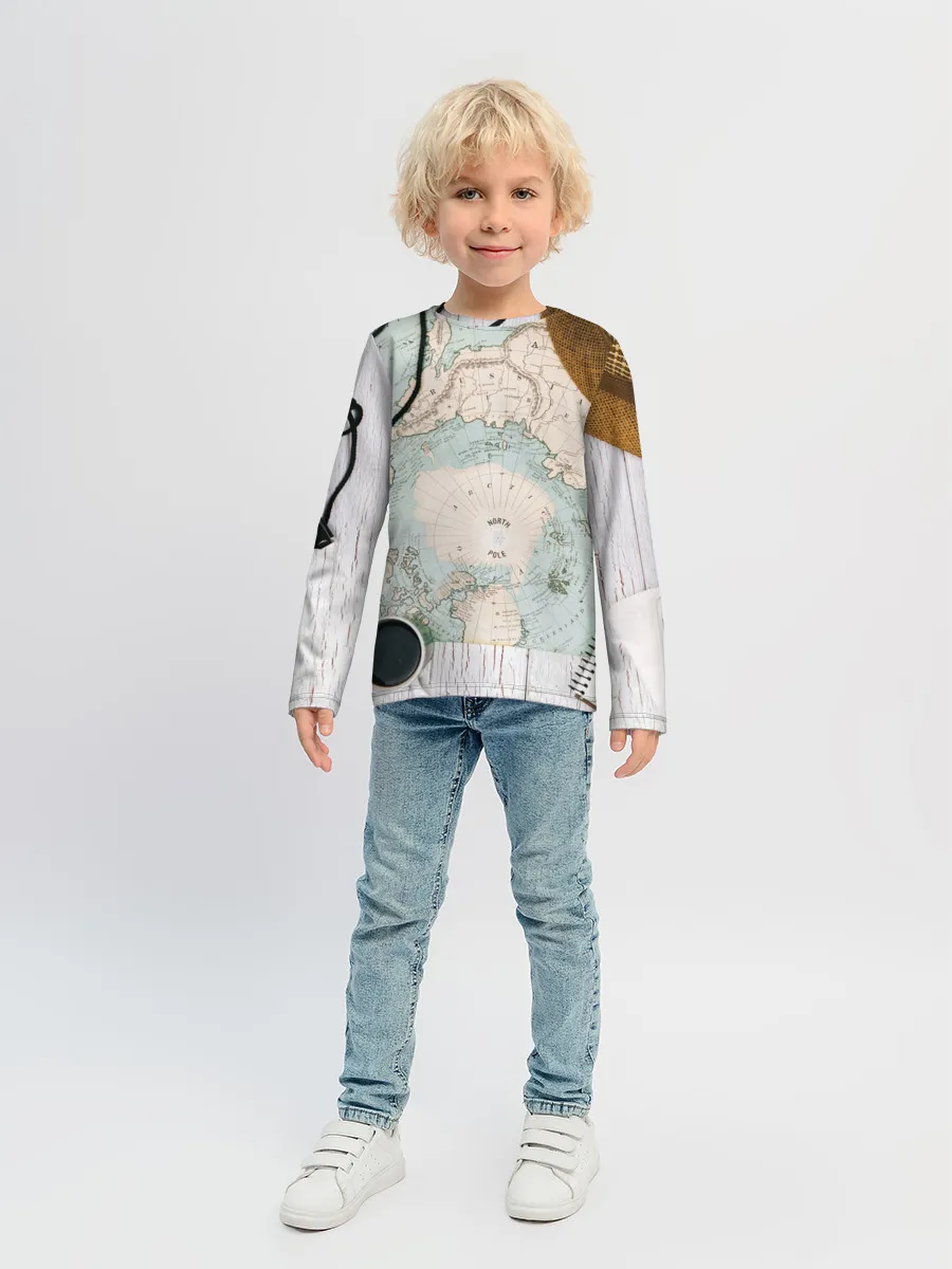 Детский лонгслив / Тайна путешествия