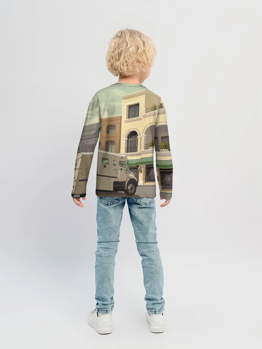 Детский лонгслив / GTA V - Майкл