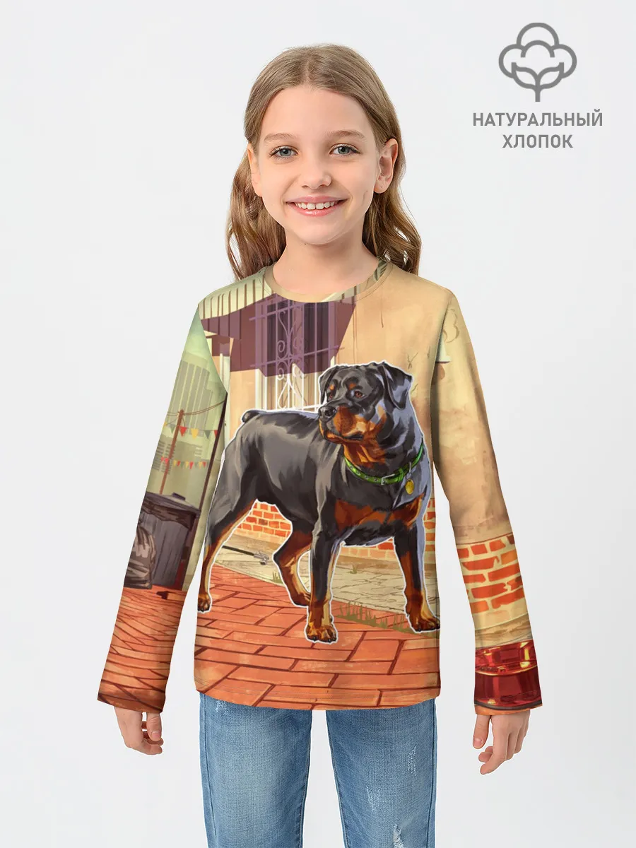 Детский лонгслив / GTA V - Чоп