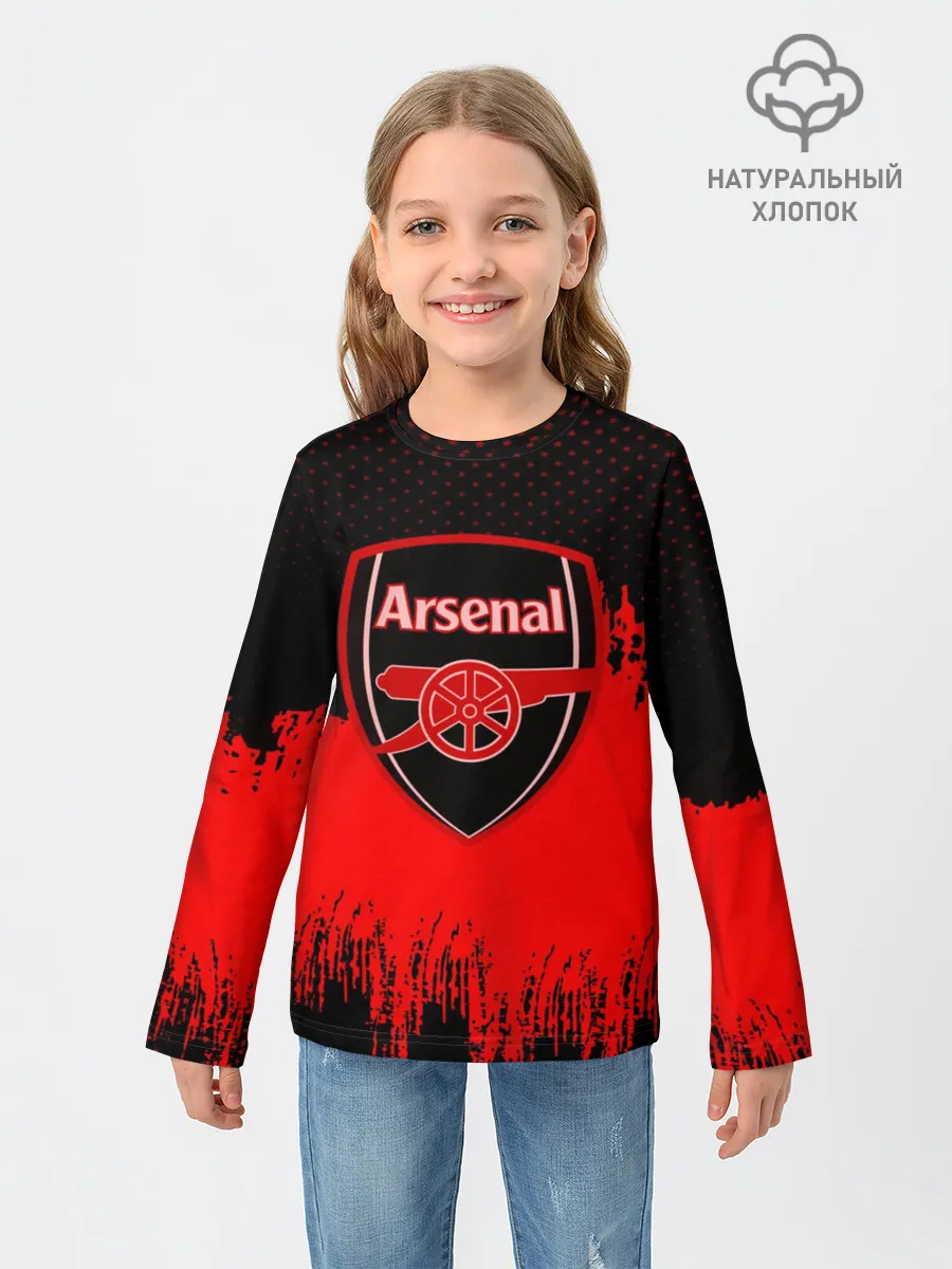 Детский лонгслив / FC Arsenal Original uniform