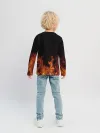 Детский лонгслив / Влад огонь мужик