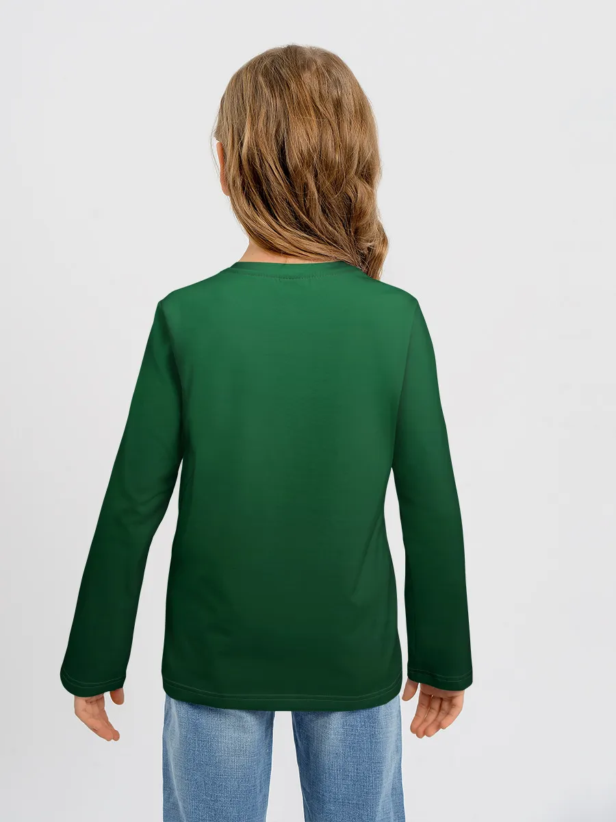 Детский лонгслив / Клевер удачи