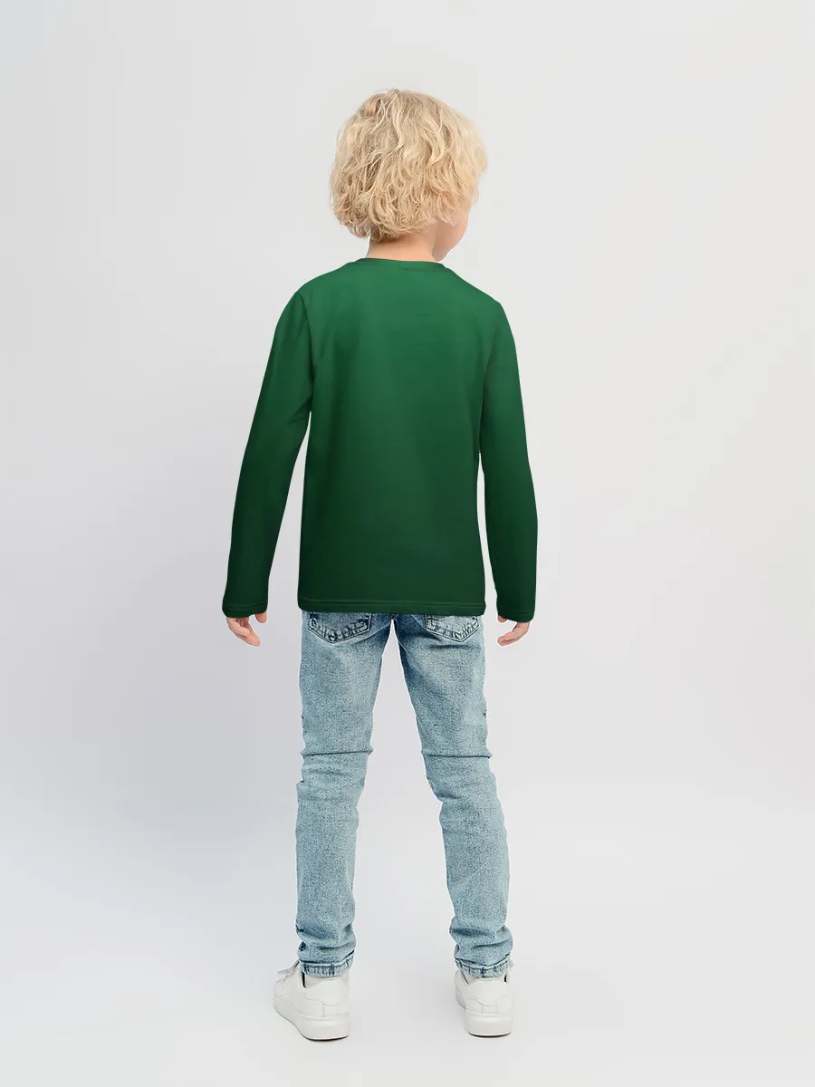 Детский лонгслив / Клевер удачи