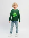 Детский лонгслив / Клевер удачи