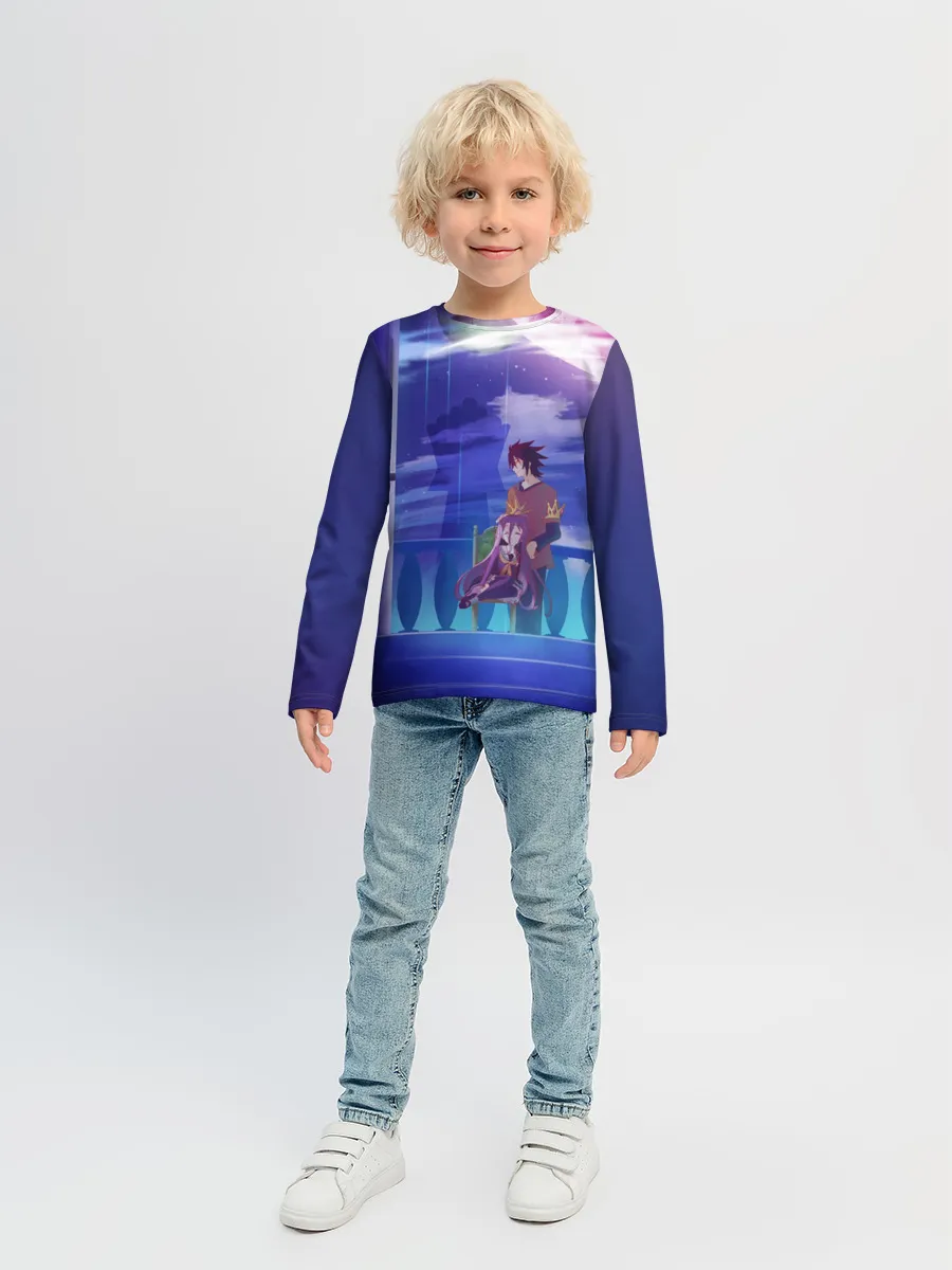 Детский лонгслив / No Game