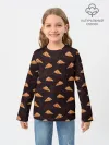 Детский лонгслив / Galaxy pizza