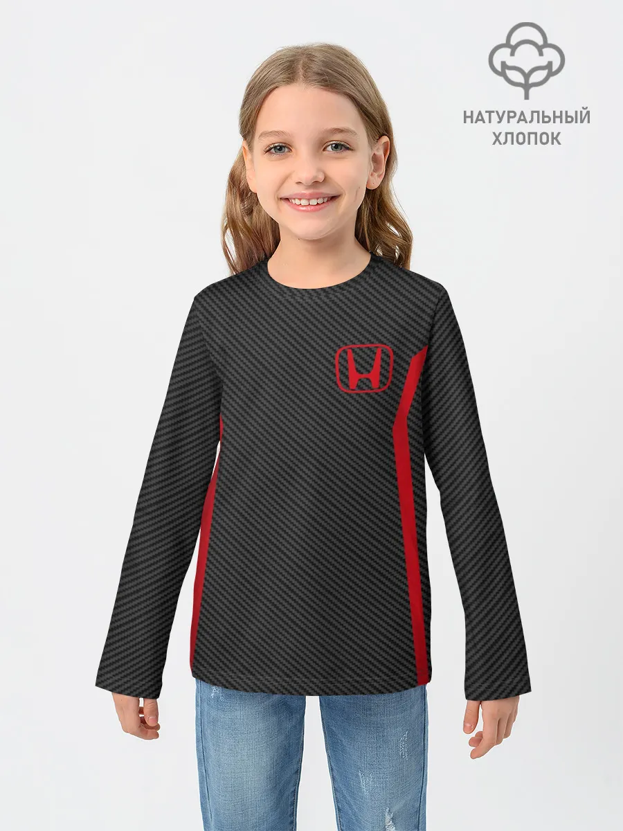 Детский лонгслив / HONDA SPORT