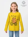 Детский лонгслив / Be Happy,cat