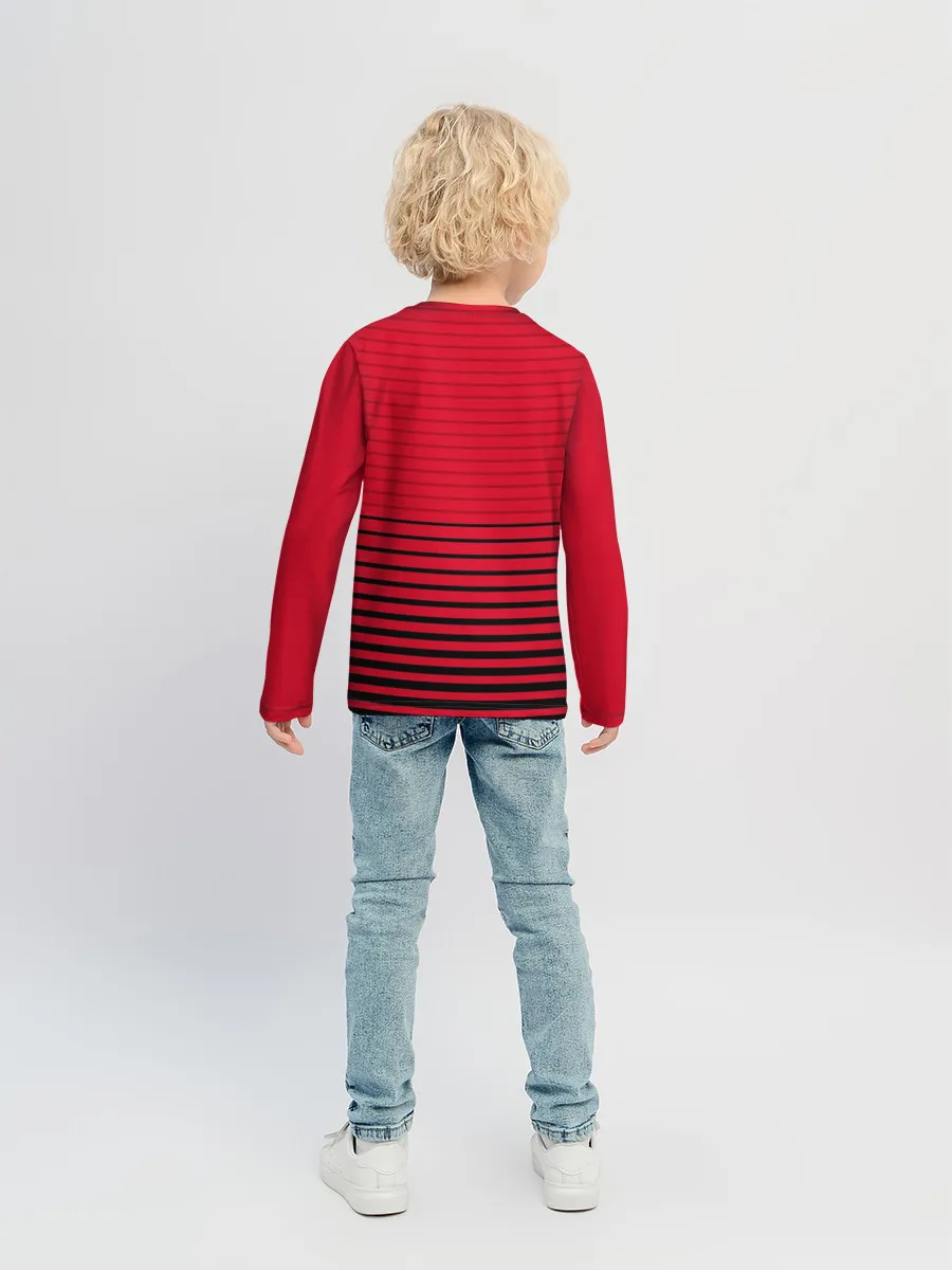 Детский лонгслив / Man United Форма Home 18/19