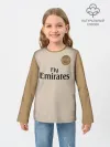 Детский лонгслив / PSG Форма Новая Away 18/19