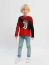 Детский лонгслив / JUVENTUS SPORT RED