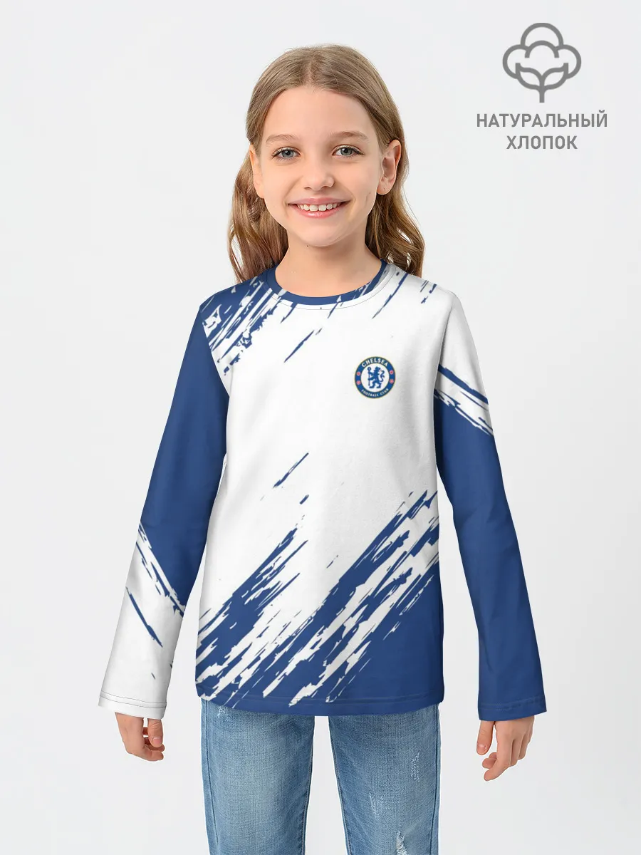 Детский лонгслив / CHELSEA UNIFORM | ФОРМА ЧЕЛСИ