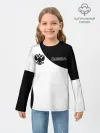 Детский лонгслив / Россия Black&White