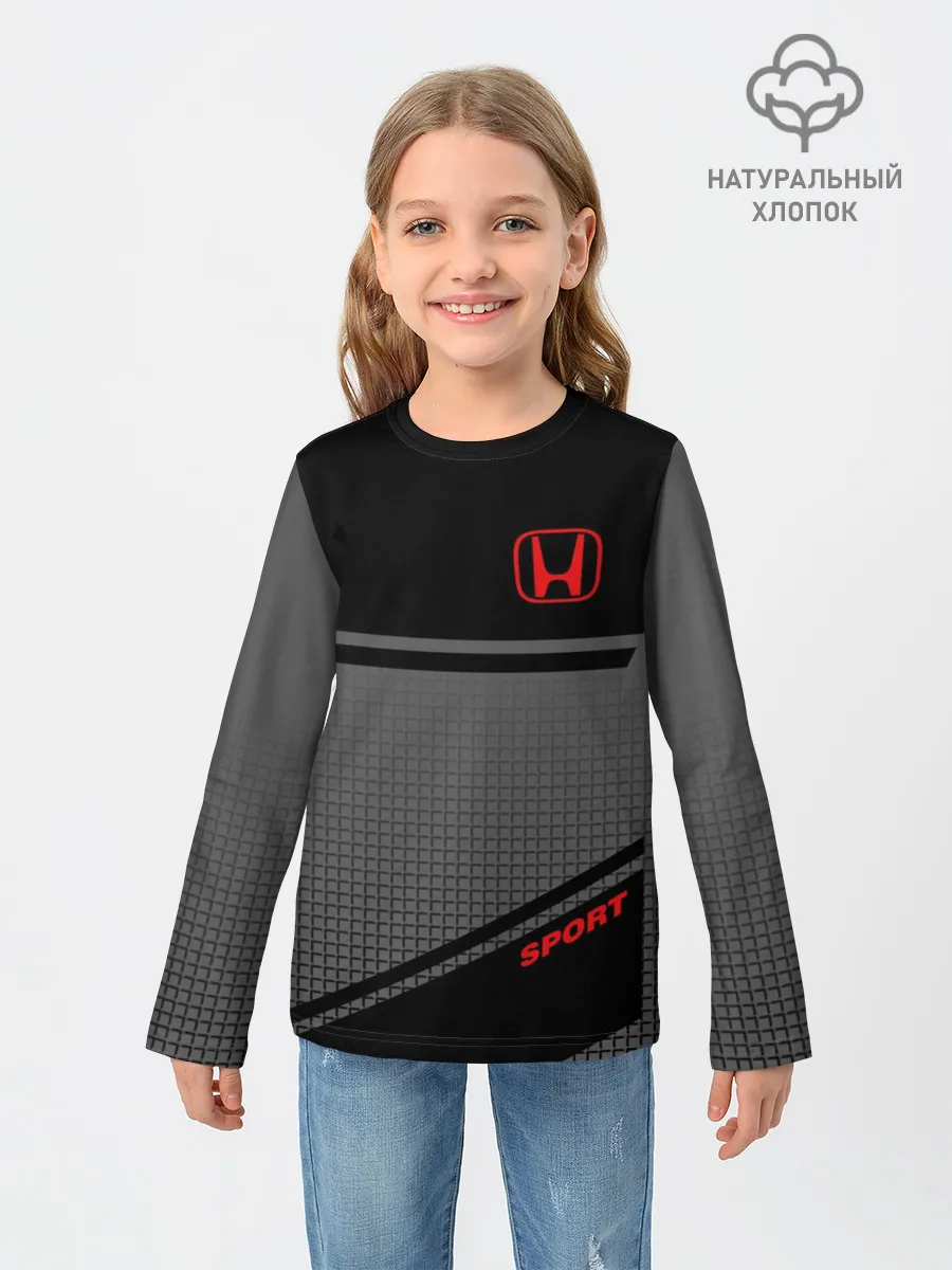 Детский лонгслив / HONDA SPORT