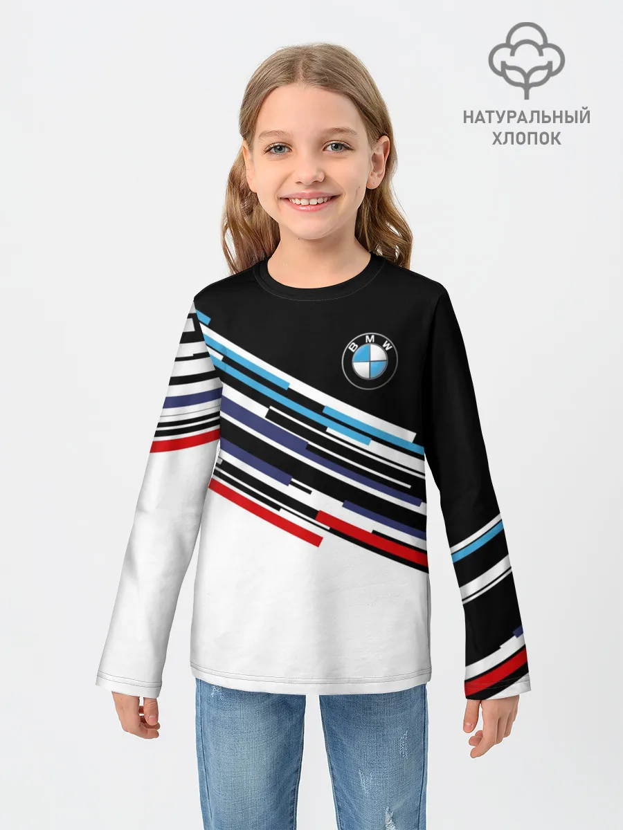 Детский лонгслив / BMW BRAND COLOR | БМВ