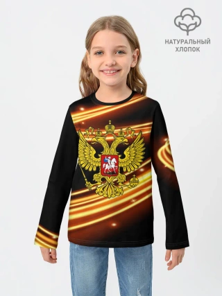 Детский лонгслив / Russia collection