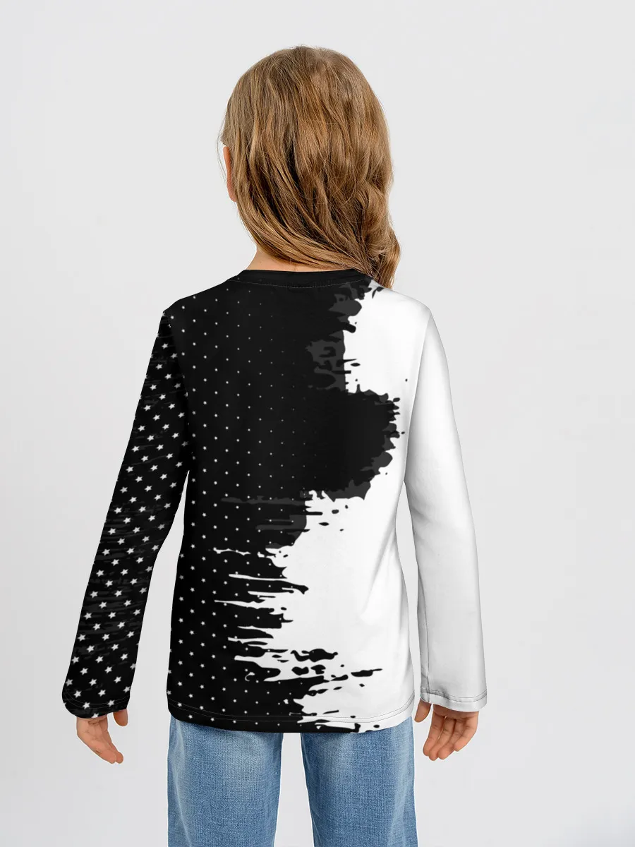 Детский лонгслив / Arsenal uniform black 2018