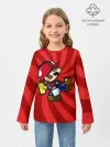 Детский лонгслив / Mario