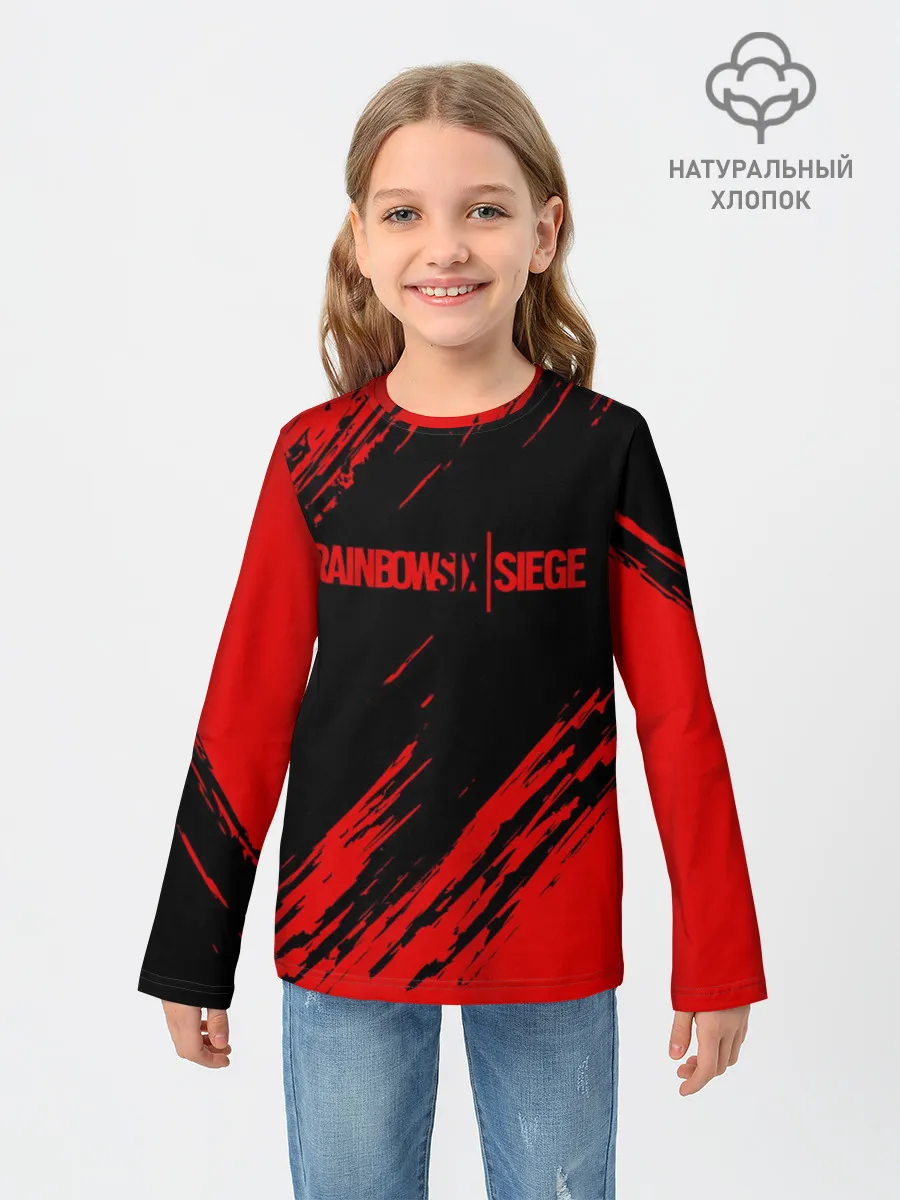 Детский лонгслив / RAINBOW SIX SIEGE OUTBREAK
